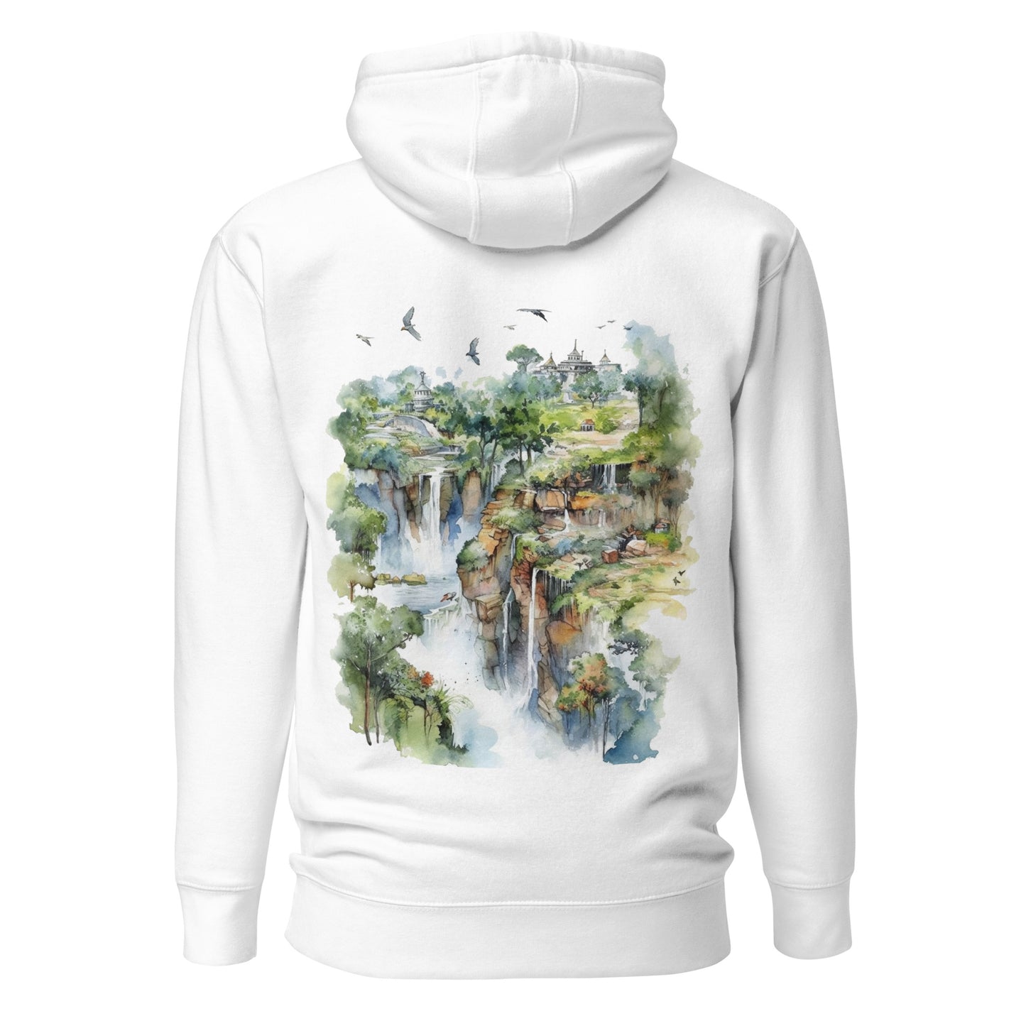 Louisiana White - Watercolor (Alternative Design)