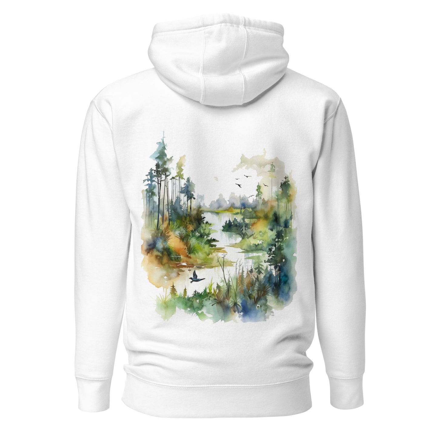 Louisiana White - Watercolor