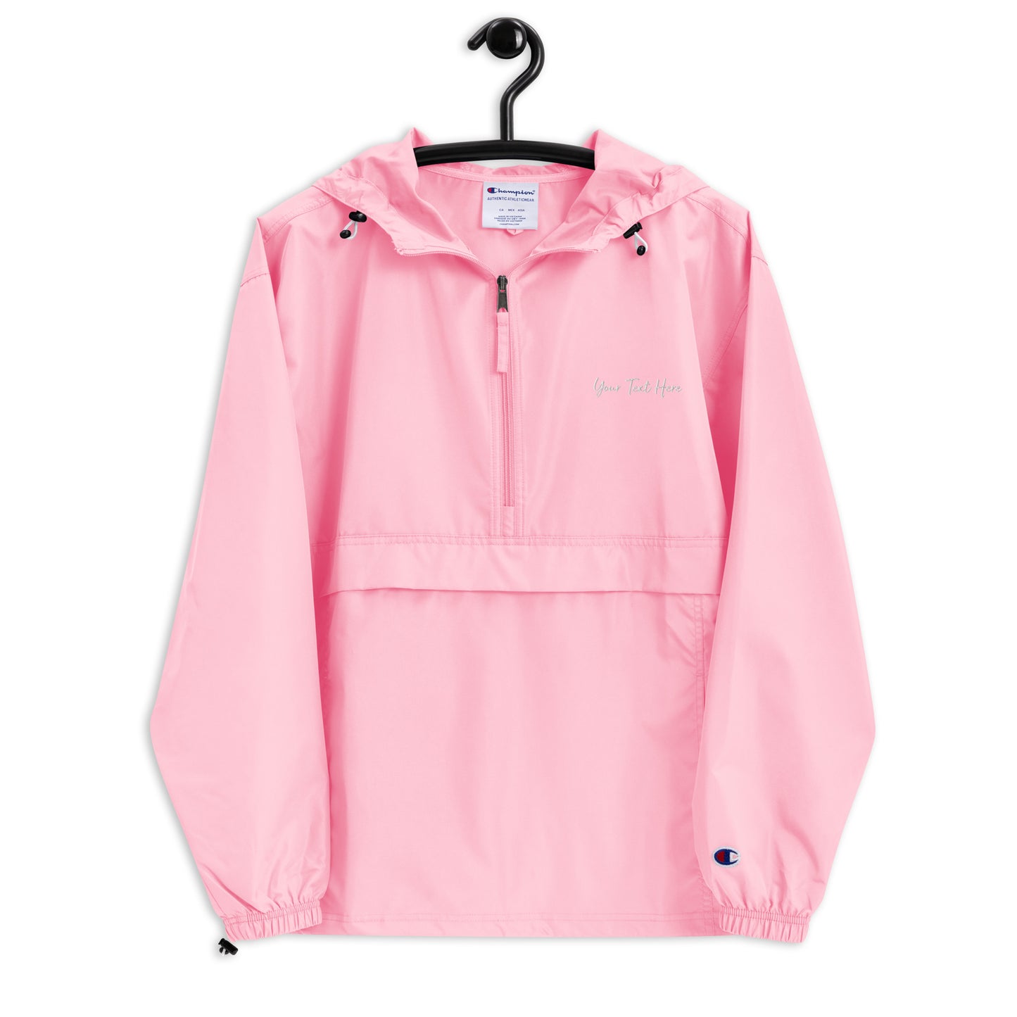Customizable Champion Packable Jacket - Embroidery