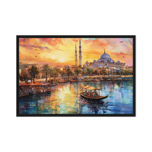 Customizable Framed Canvas (Horizontally)