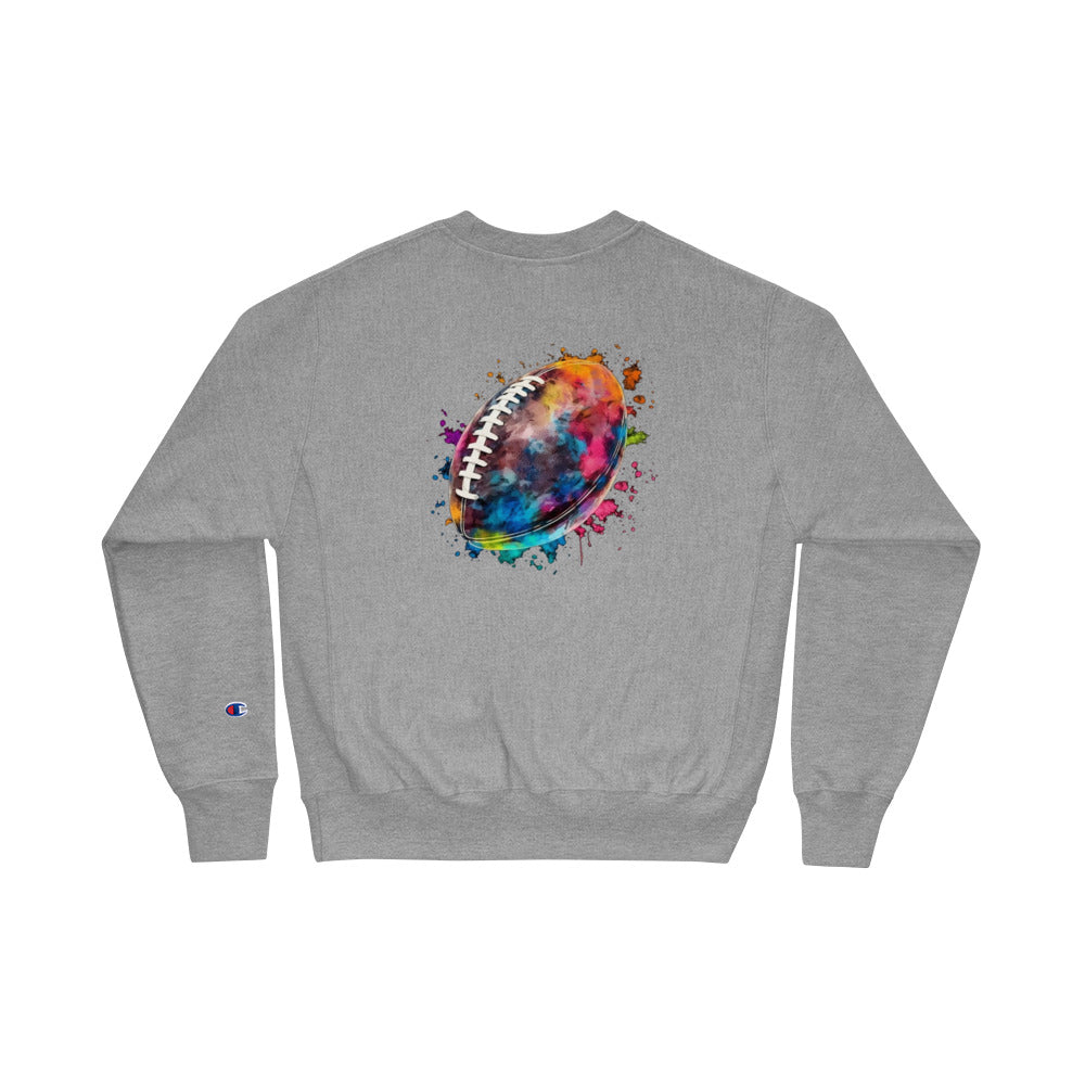 Customizable Champion Sweatshirt Crewneck - Back Graphic