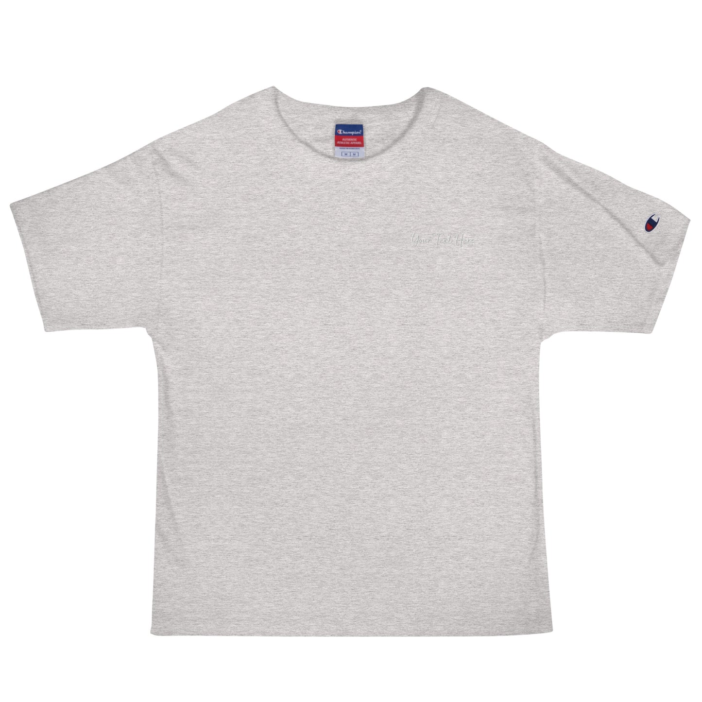 Customizable Champion T-Shirt - Embroidery