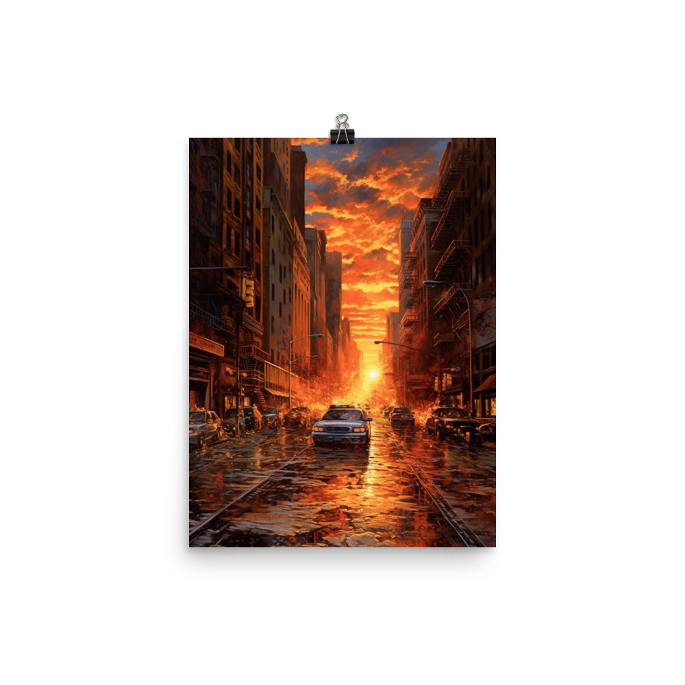 Customizable Photo Paper Poster (Vertically)