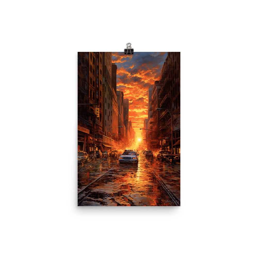 Customizable Photo Paper Poster (Vertically)