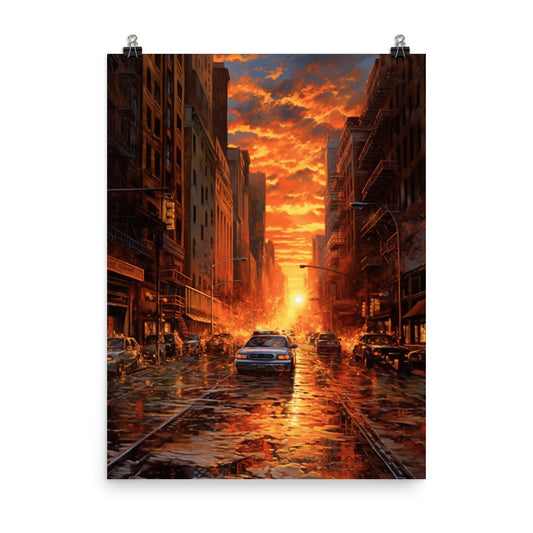 Customizable Photo Paper Poster (Vertically)