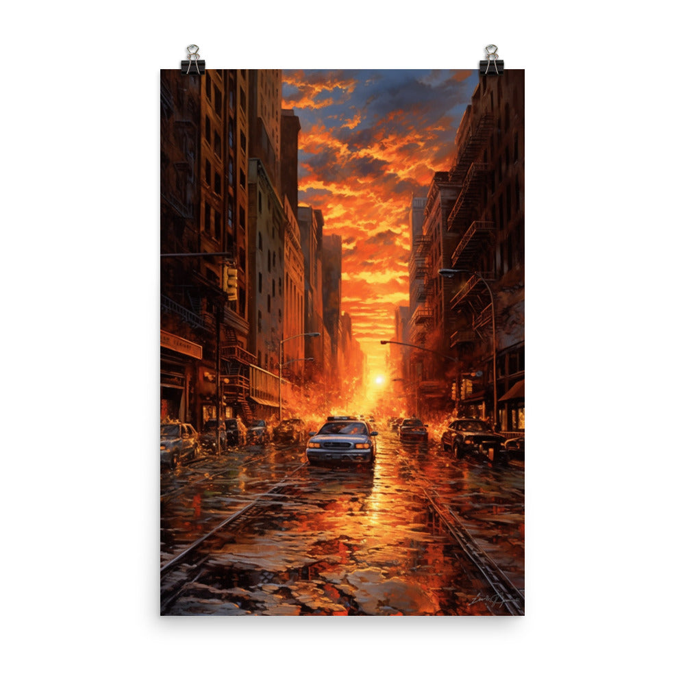 Customizable Photo Paper Poster (Vertically)