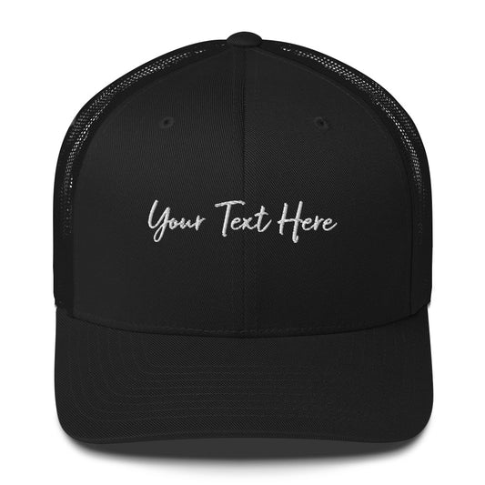 Customizable Trucker Cap - Embroidery