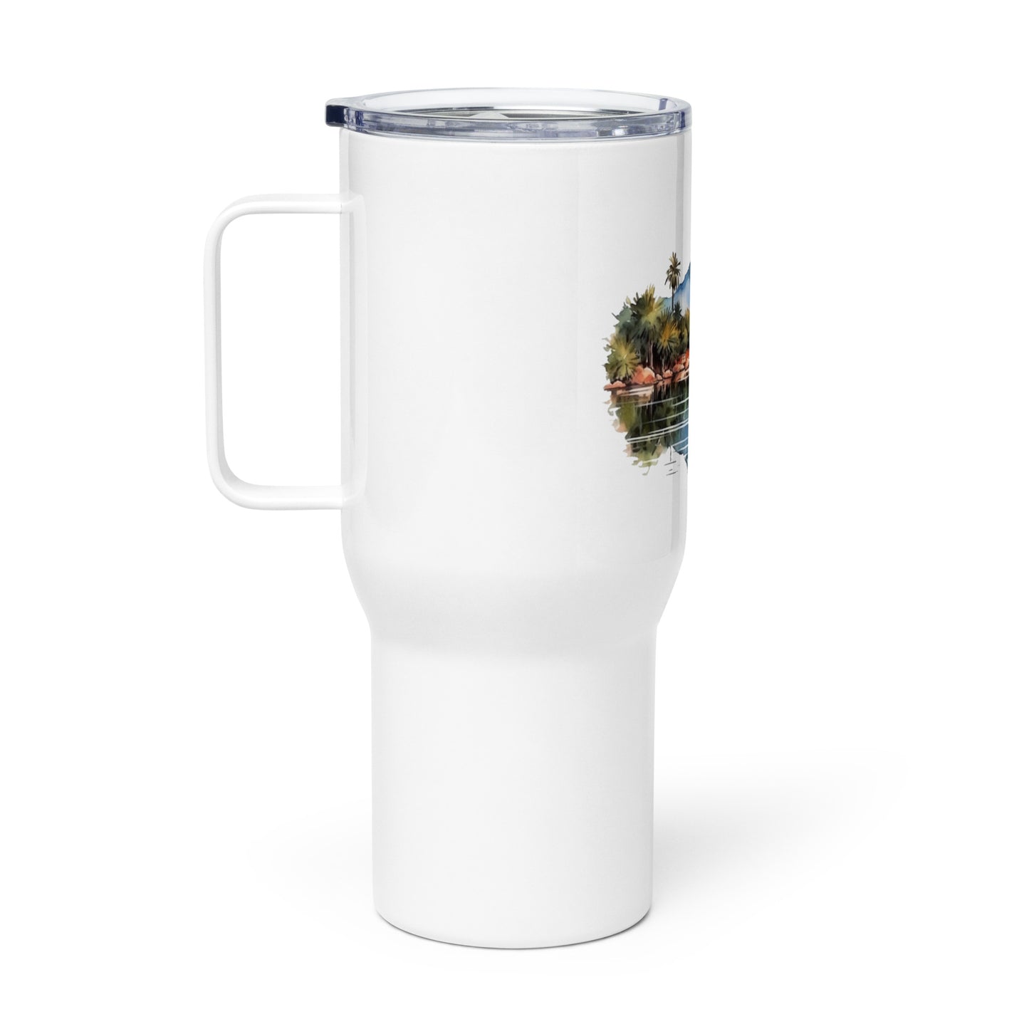 Sample Travel Mug with a Handle