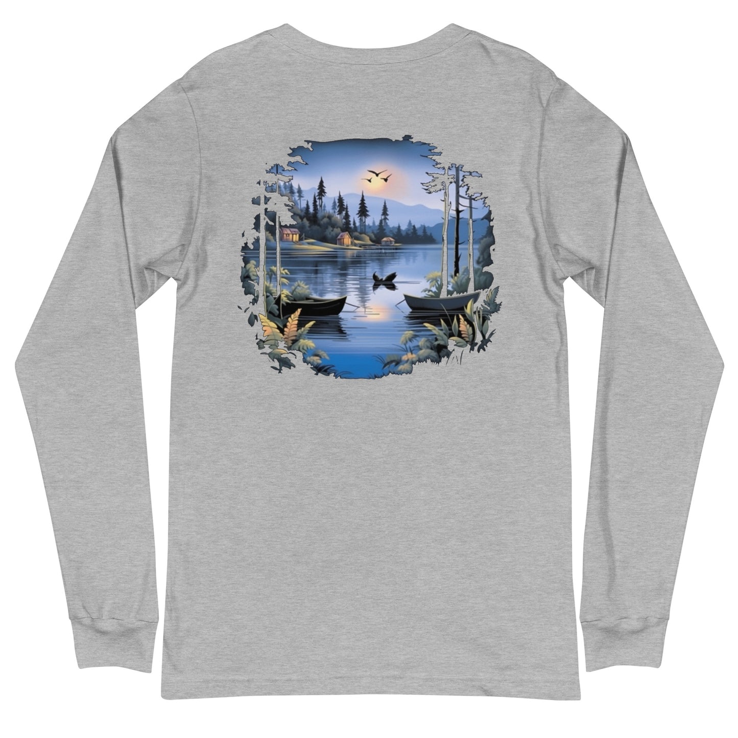 Customizable Long Sleeve Tee - Back Graphic