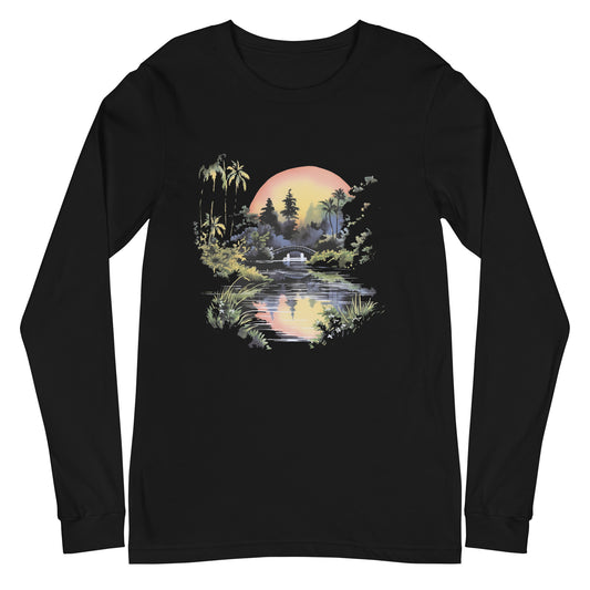 Customizable Long Sleeve Tee - Front Graphic