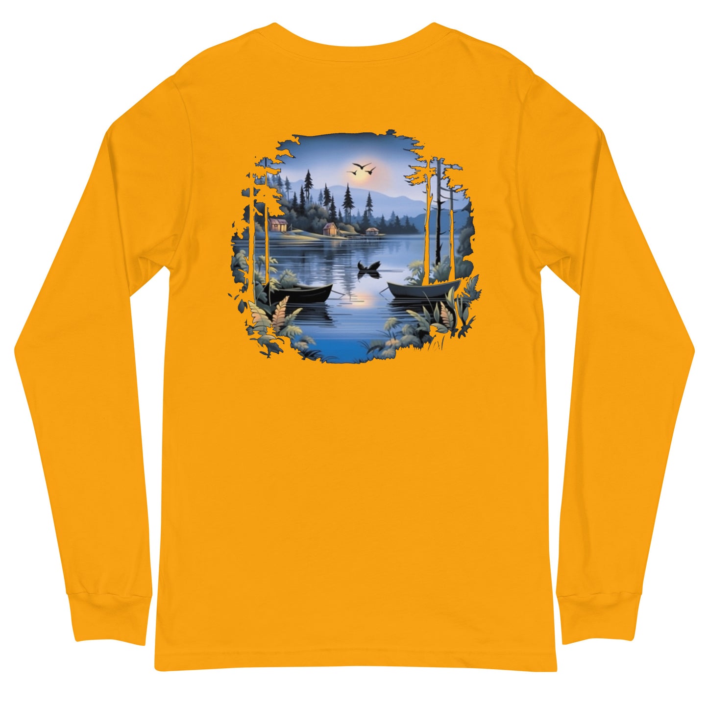 Customizable Long Sleeve Tee - Back Graphic