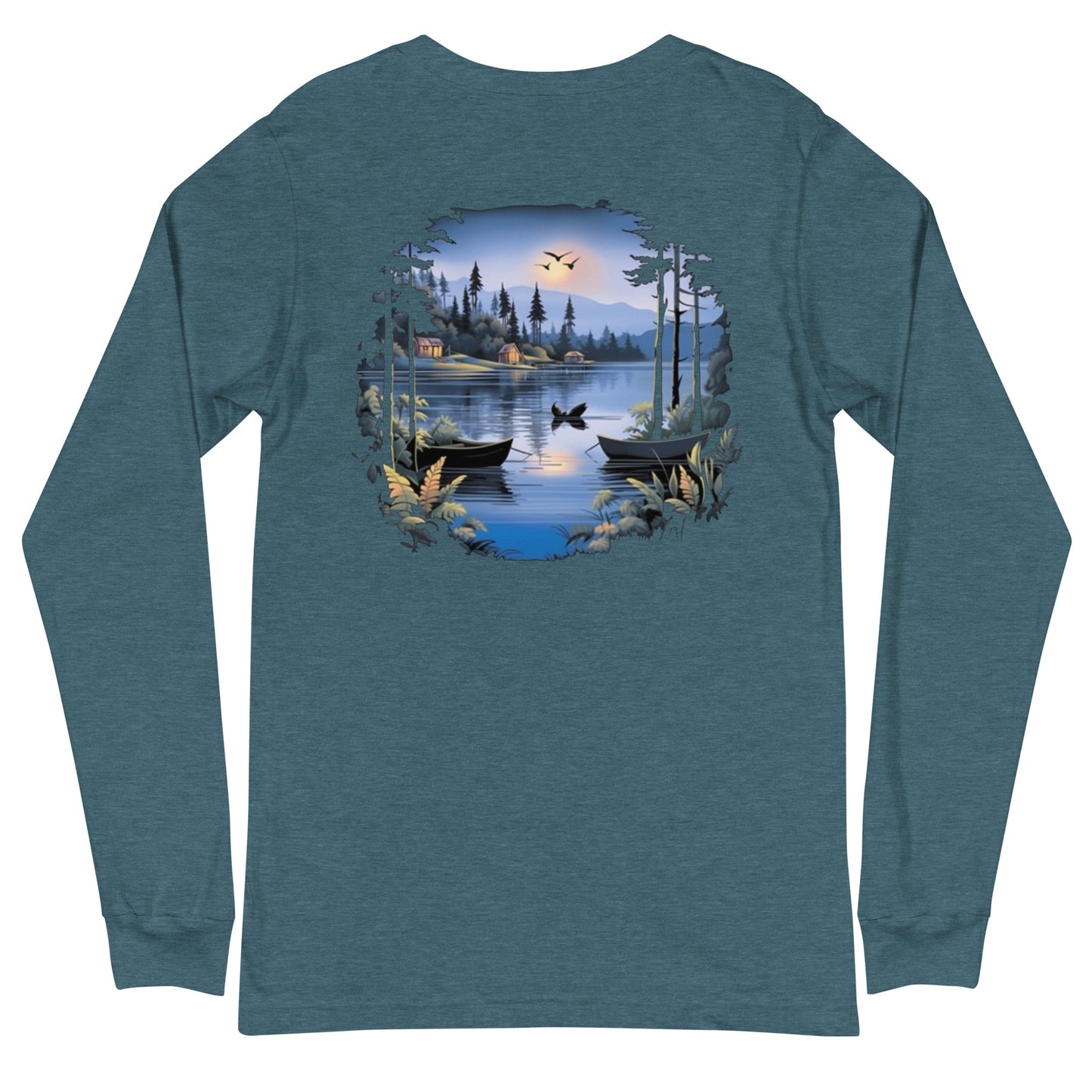 Customizable Long Sleeve Tee - Back Graphic