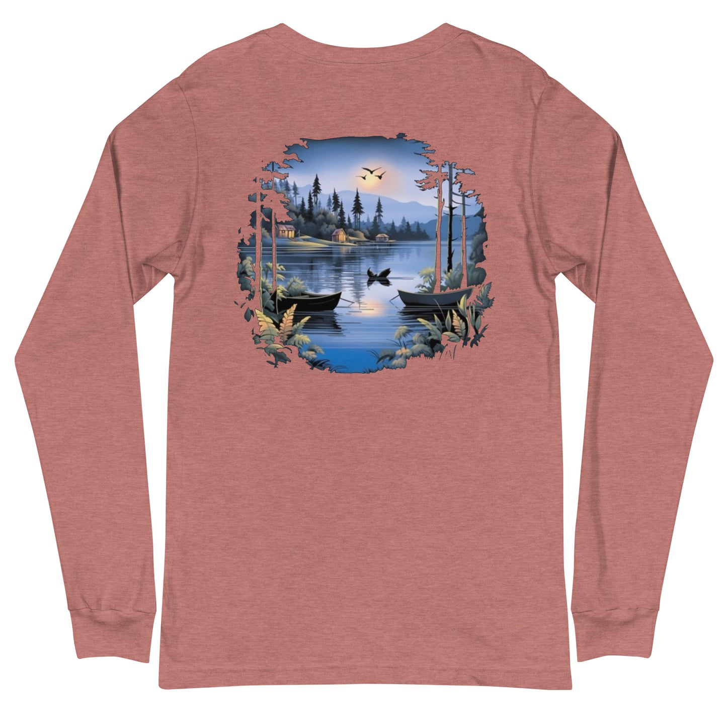 Customizable Long Sleeve Tee - Back Graphic