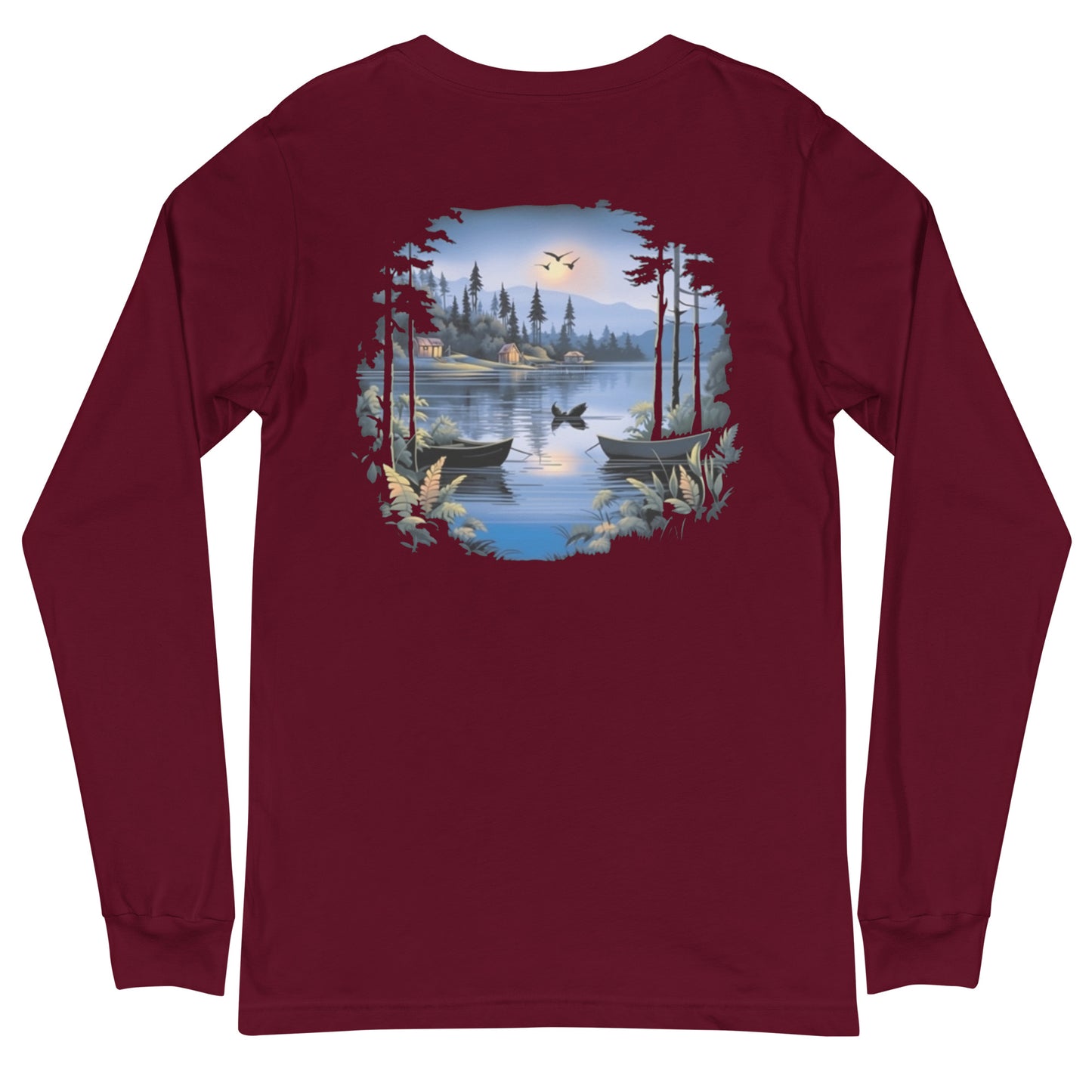 Customizable Long Sleeve Tee - Back Graphic