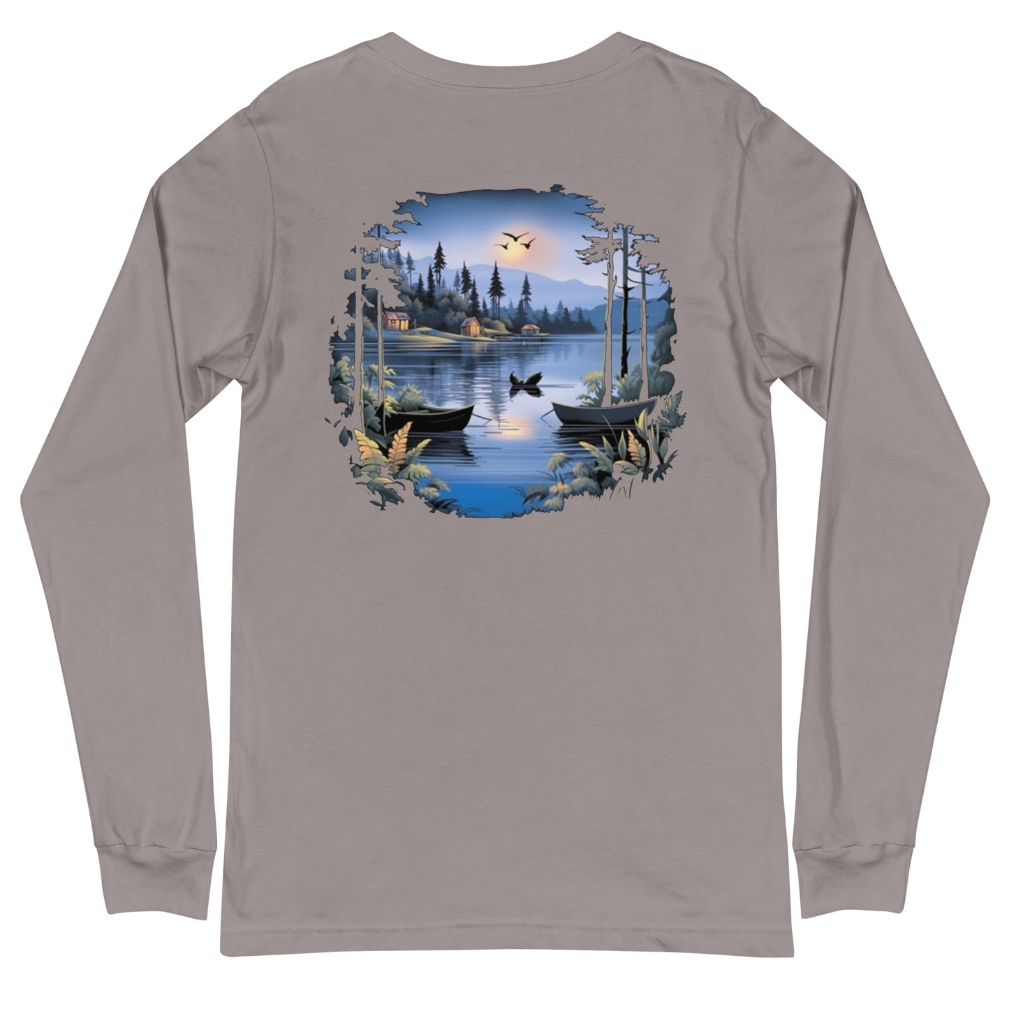 Customizable Long Sleeve Tee - Back Graphic