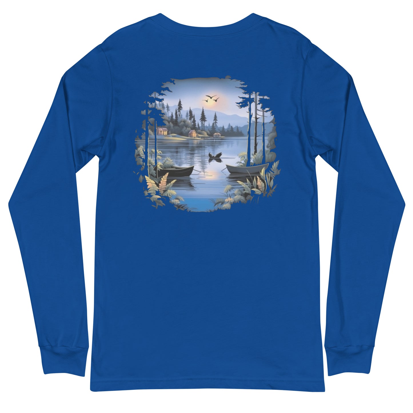 Customizable Long Sleeve Tee - Back Graphic