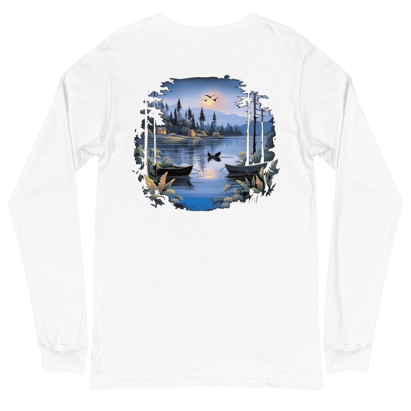 Customizable Long Sleeve Tee - Back Graphic