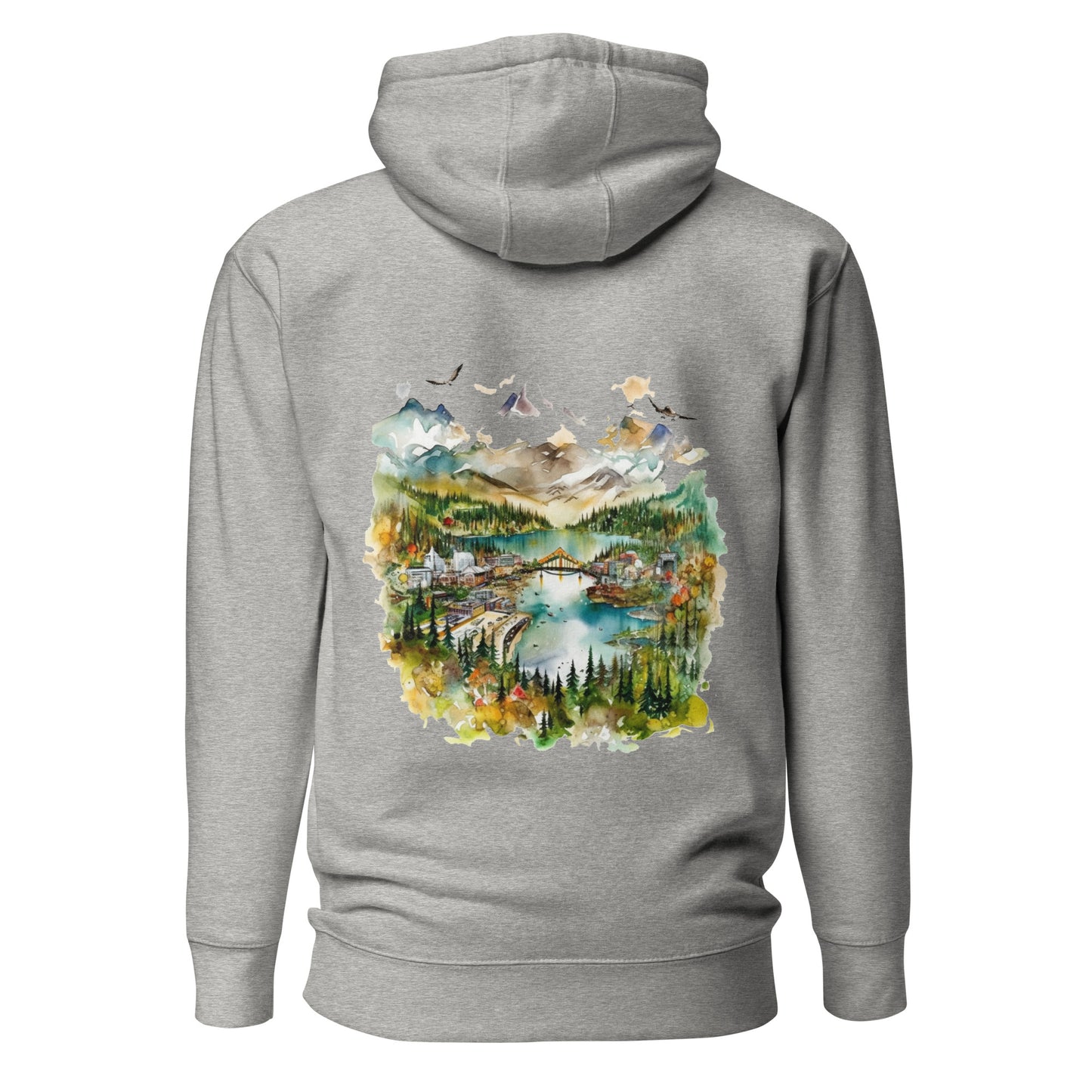 Customizable Hoodie - Embroidery & Back Graphic