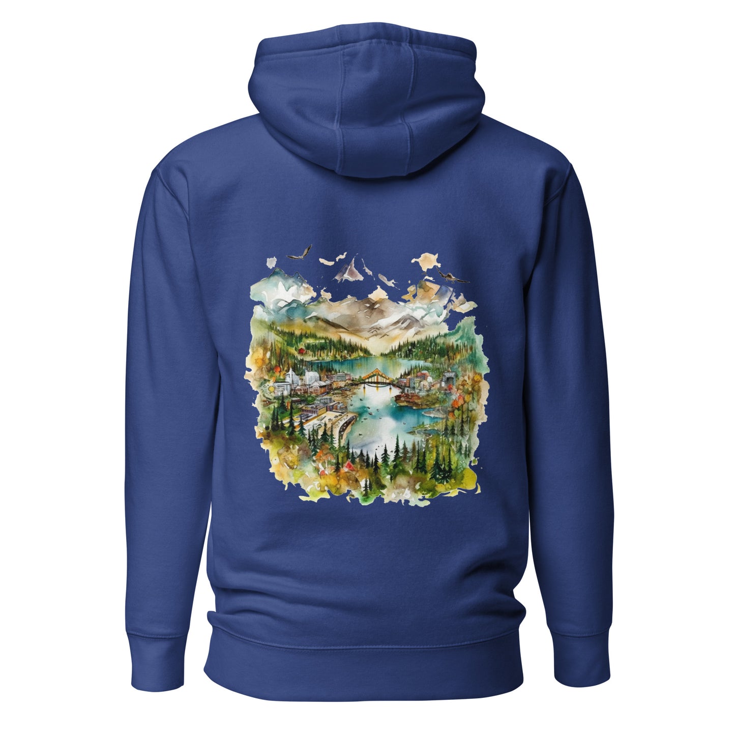 Customizable Hoodie - Embroidery & Back Graphic