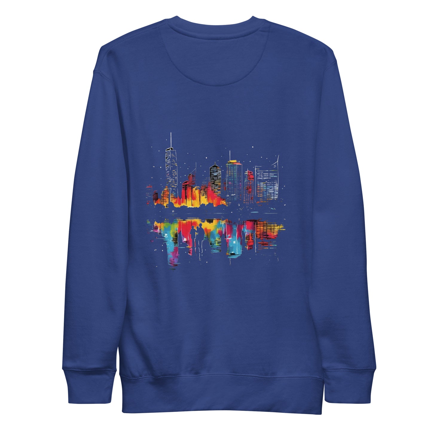 Customizable Crewneck Sweatshirt - Embroidery & Back Graphic